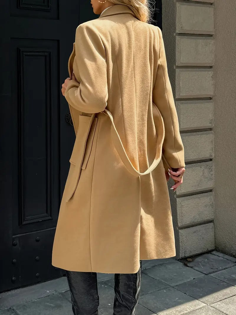 Damski elegancki płaszcz